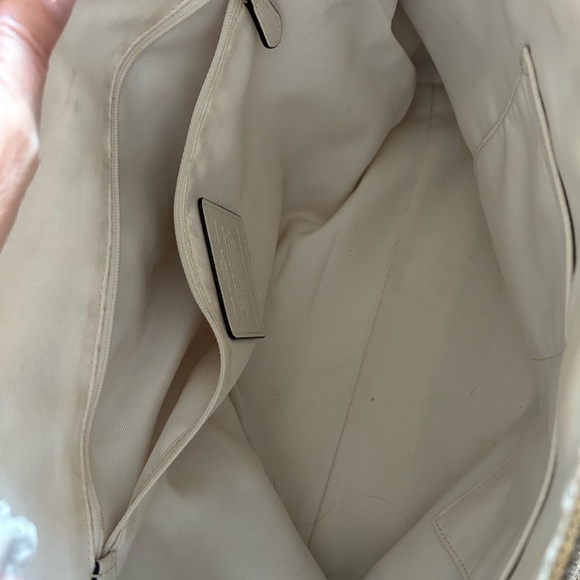 Coach White Ladies Handbag - Picture 5 of 7